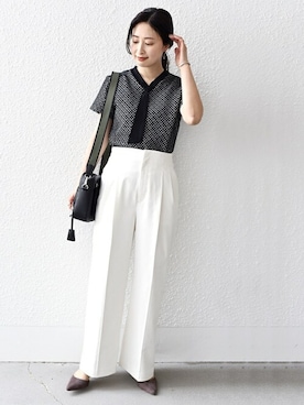 「ボストンバッグ」｜FUJITAさん（レディース・159cm）の春コーディネート