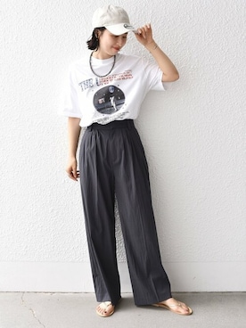 FUJITAさん(レディース・159cm)の夏コーディネート