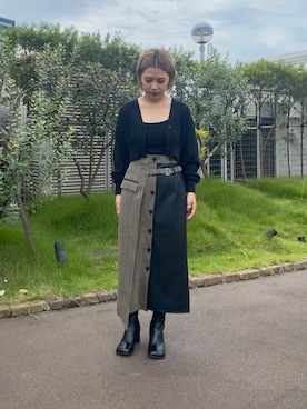 「#秋コーデ」｜「アイテム（ブーツ）」を使った、utruiruiさん（レディース・153cm）の秋コーディネート