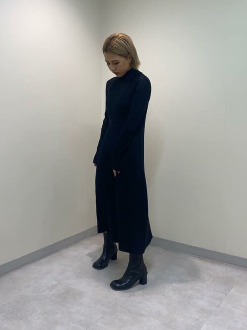 UNITED TOKYO コレットカーブプリーツワンピース UNITED TOKYO（ユナイテッドトウキョウ）の「コレットカーブ