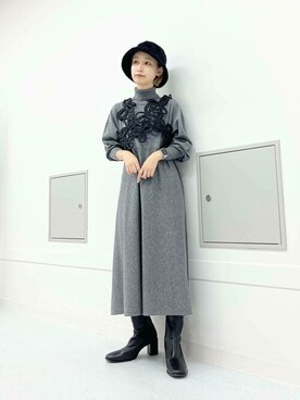 ROSSO WOMENさん（レディース・155cm）の冬コーディネート