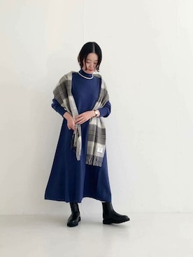 ROSSO WOMENさん（レディース・153cm）の冬コーディネート
