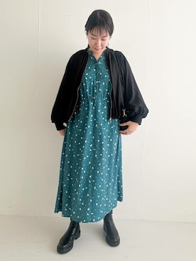 「URBAN RESEARCH ROSSO WOMEN（アーバンリサーチ　ロッソ）のアイテム（ブーツ）」を使った、ROSSO WOMENさん（レディース・161cm）の冬コーディネート