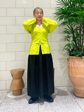 「URBAN RESEARCH ROSSO」｜「アイテム（アクセサリー）」を使った、ROSSO WOMENさん（レディース・158cm）の冬コーディネート