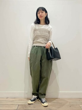 ROSSO WOMENさん（レディース・167cm）の春コーディネート