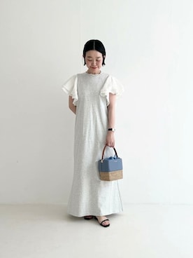 「URBAN RESEARCH ROSSO WOMEN（アーバンリサーチ　ロッソ）のアイテム（サンダル）」を使った、ROSSO WOMENさん（レディース・153cm）の春コーディネート