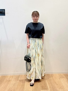 「URBAN RESEARCH ROSSO」｜「アイテム（アクセサリー）」を使った、ROSSO WOMENさん（レディース・150cm）の夏コーディネート
