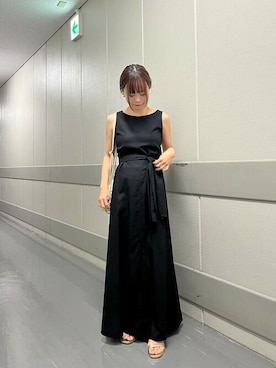 「URBAN RESEARCH ROSSO」｜「アイテム（アクセサリー）」を使った、ROSSO WOMENさん（レディース・151cm）の夏コーディネート