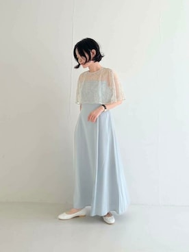 「アーバンリサーチ」｜「アイテム（バレエシューズ）」を使った、ROSSO WOMENさん（レディース・153cm）の夏コーディネート