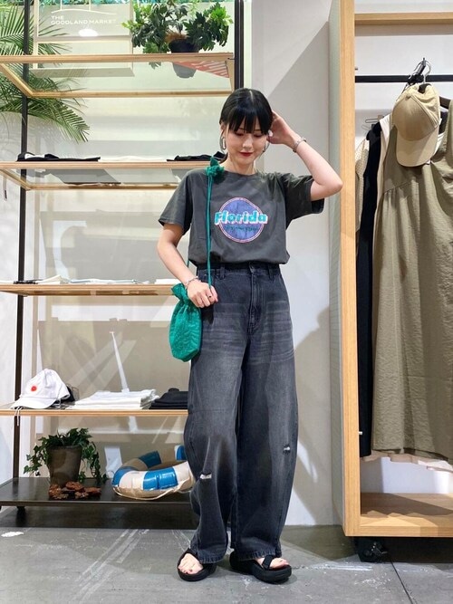 セール】YENN CURVED SEAM DENIM PANTS（デニムパンツ）｜YENN（イエン