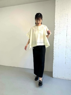 「アーバンリサーチ」｜「アイテム（その他シューズ）」を使った、ROSSO WOMENさん（レディース・163cm）の夏コーディネート