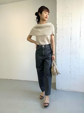 「即着デニムコーデ」｜ROSSO WOMENさん（レディース・163cm）の夏コーディネート