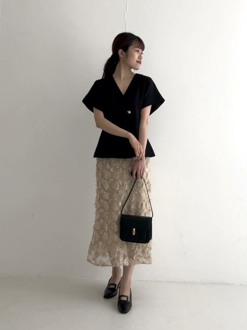 セール】チュールフラワーレイヤードスカート（スカート）｜URBAN