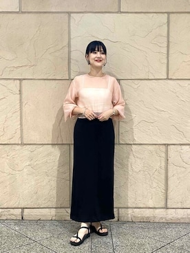 「アーバンリサーチ」｜ROSSO WOMENさん（レディース・158cm）の秋コーディネート