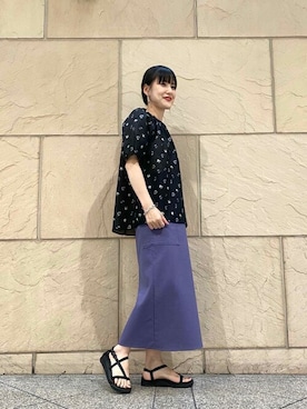 「先取り秋カラーコーデ」｜ROSSO WOMENさん（レディース・158cm）の秋コーディネート