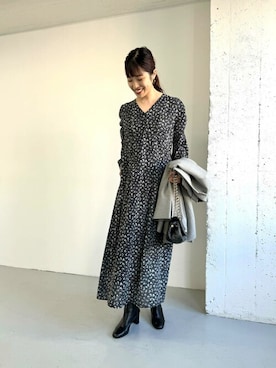 「アーバンリサーチ」｜ROSSO WOMENさん（レディース・163cm）の秋コーディネート