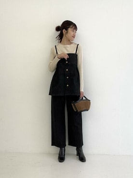 「アーバンリサーチ」｜「アイテム（セットアップ）」を使った、ROSSO WOMENさん（レディース・163cm）の秋コーディネート
