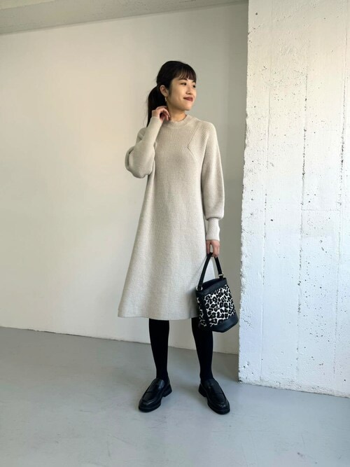 セール】『WEB限定』畦ニットミニワンピース（ワンピース）｜URBAN