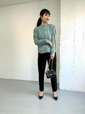 「先取り秋カラーコーデ」｜ROSSO WOMENさん（レディース・163cm）の秋コーディネート