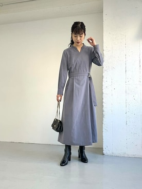 「先取り秋カラーコーデ」｜ROSSO WOMENさん（レディース・163cm）の秋コーディネート
