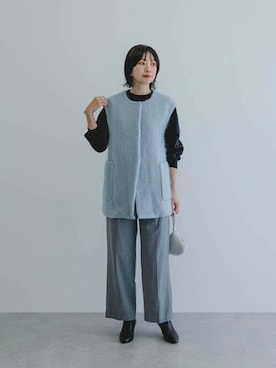 「URBAN RESEARCH ROSSO WOMEN（アーバンリサーチ　ロッソ）のアイテム（ブーツ）」を使った、ROSSO WOMENさん（レディース・167cm）の秋コーディネート