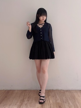 saeさん（レディース・155cm）の夏コーディネート