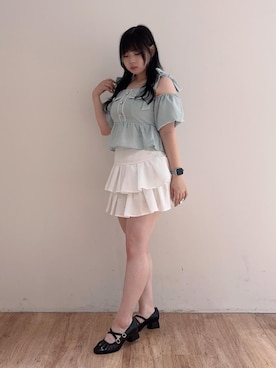 saeさん（レディース・155cm）の夏コーディネート