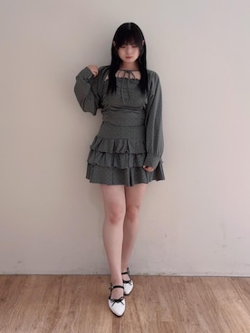 「アイテム（アンサンブル）」を使った、saeさん（レディース・155cm）の夏コーディネート