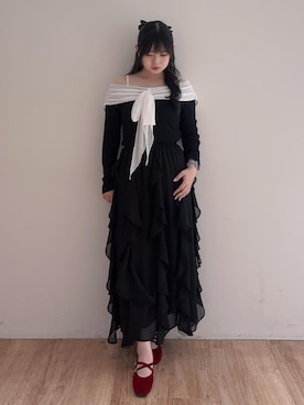 「MAJESTIC LEGON（マジェスティックレゴン）のアイテム」を使った、saeさん（レディース・155cm）の夏コーディネート