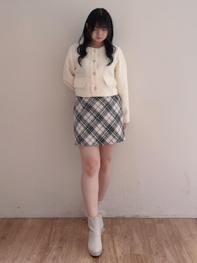 「MAJESTIC LEGON（マジェスティックレゴン）のアイテム」を使った、saeさん（レディース・155cm）の秋コーディネート