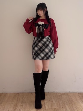 「ブルべ夏」｜saeさん（レディース・155cm）の秋コーディネート