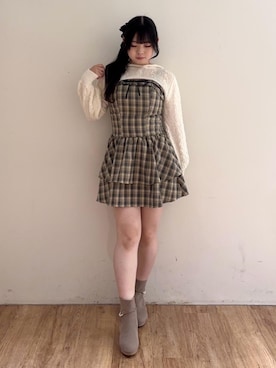 「MAJESTIC LEGON（マジェスティックレゴン）のアイテム」を使った、saeさん（レディース・155cm）の秋コーディネート