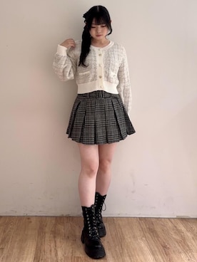 「MAJESTIC LEGON（マジェスティックレゴン）のアイテム」を使った、saeさん（レディース・155cm）の秋コーディネート