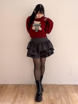 saeさん(レディース・155cm)の冬コーディネート