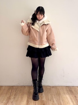 saeさん(レディース・155cm)の冬コーディネート