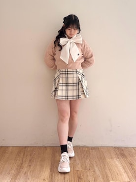 saeさん（レディース・155cm）の冬コーディネート