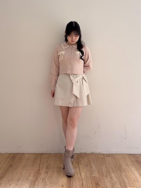 saeさん（レディース・155cm）の冬コーディネート