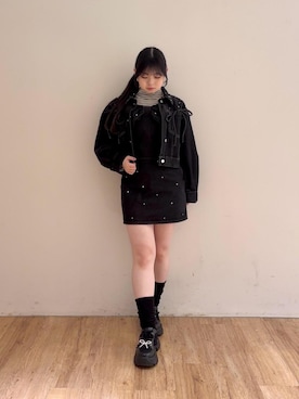 saeさん(レディース・155cm)の冬コーディネート