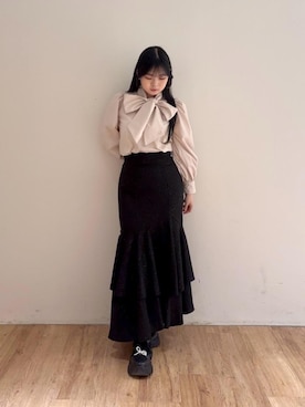 saeさん（レディース・155cm）の春コーディネート