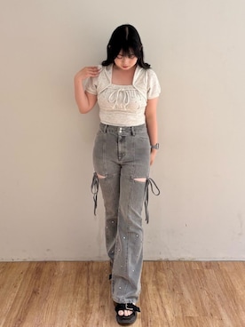 saeさん(レディース・155cm)の夏コーディネート