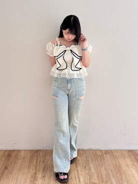 saeさん(レディース・155cm)の夏コーディネート