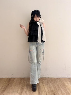 saeさん(レディース・155cm)の夏コーディネート