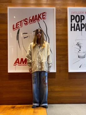 「アイテム（ジャケット/アウター）」を使った、hyscocco43さん（メンズ・165cm）の夏コーディネート