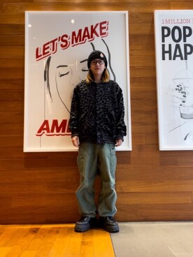 「HYSTERIC GLAMOUR（ヒステリックグラマー）のアイテム（その他アウター）」を使った、hyscocco43さん（メンズ・165cm）の秋コーディネート