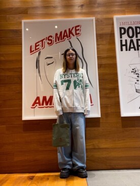 「HYSTERIC GLAMOUR（ヒステリックグラマー）のアイテム（その他アウター）」を使った、hyscocco43さん（メンズ・165cm）の秋コーディネート