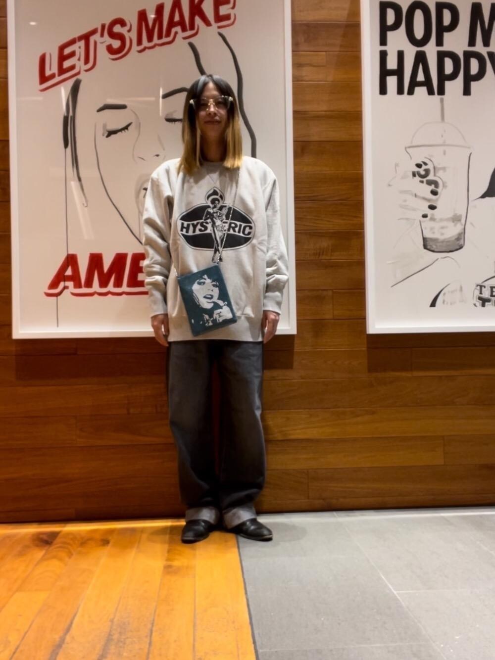 HYSTERIC GLAMOUR - ヒステリックグラマー　オールド　スウェット　トレーナーDYNAMITEANGEL HYSTERIC GLAMOUR（ヒステリックグラマー）の「DYNAMITE ANGEL
