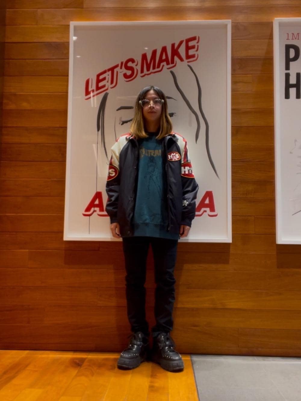 HYSTERIC GLAMOUR（ヒステリックグラマー）の「BAD ASS MAMA刺繍