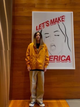 「HYSTERIC GLAMOUR（ヒステリックグラマー）のアイテム（チノパンツ）」を使った、hyscocco43さん（メンズ・165cm）の冬コーディネート