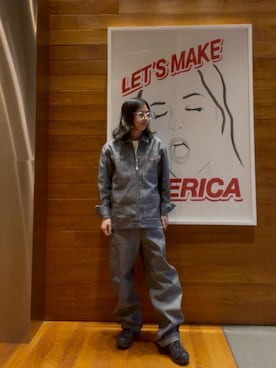 「HYSTERIC GLAMOUR（ヒステリックグラマー）のアイテム（ジャケット/アウター）」を使った、hyscocco43さん（メンズ・165cm）の春コーディネート