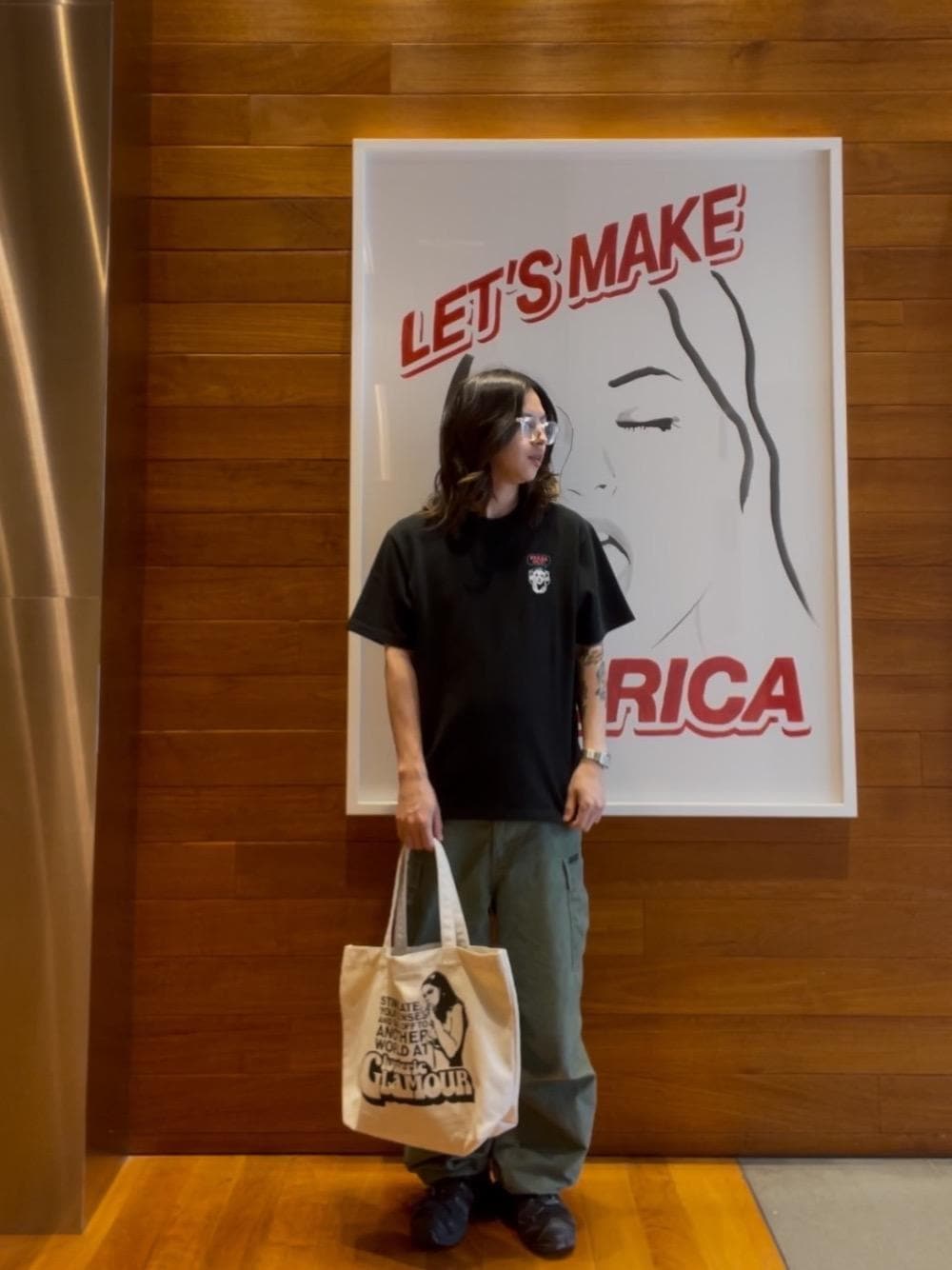 HYSTERIC GLAMOUR（ヒステリックグラマー）の「FREAK OUT刺繍 Tシャツ